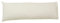 Bolster Pillow Case cream (4' 6 bed) 54/137cm (Double, Cream)