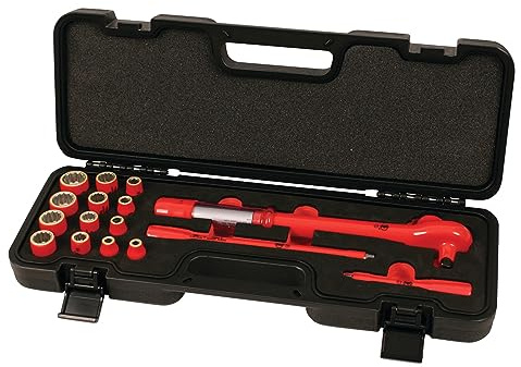 Wiha Insulated 3/8 Dr. Torque in. Socket Set
