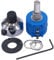 Taiss/5k Ohm Potentiometer 3590S-2-502L 10-Gang-Drahtwicklung Präzisionspotentiometer, mit einstellbarer Widerstandszählknopf