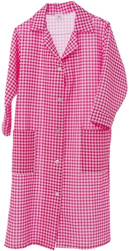 HDUK Top Quality Ladies ¾ Length Sleeve Check Home/Work Overall Tabard Apron / Available in 6 Colours and in UK Sizes 8-10 up to 24-26