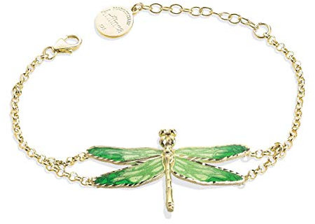 Armband Silber Libelle Emaille