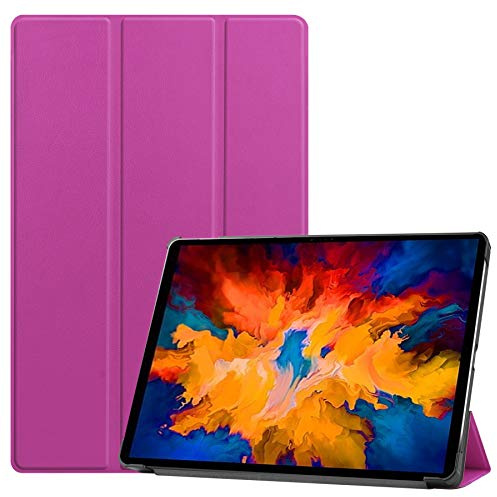 Lobwerk Hülle für Lenovo Tab P11 Pro TB-XJ706F 11.5 Zoll Smart Cover Etui mit Standfunktion und Auto Sleep/Wake Funktion Lila