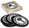 4 x Eco Boxed Cork Coasters - Thors Hammer Runes Triquetra Drink Cup Mug Glass Table Mat #10403