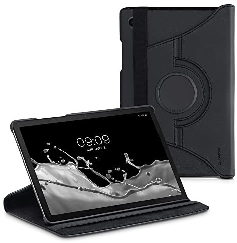 kwmobile Schutzhülle kompatibel mit Samsung Galaxy Tab A8 10.5 (2021) - Hülle 360° Tablet Cover Case Schwarz