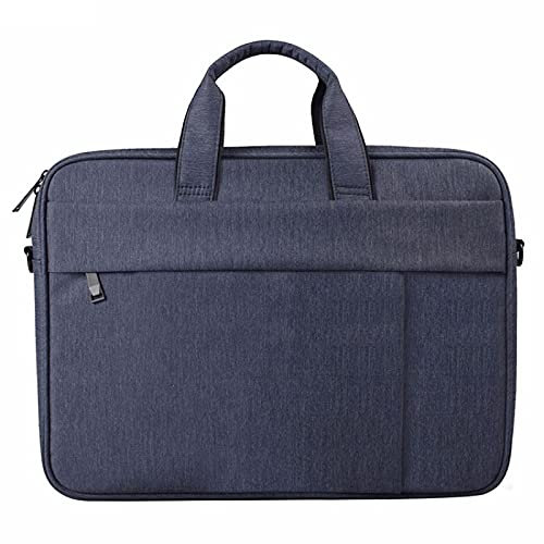pour Netbook Sac DJ03 Imperméable Anti Scratch Anti Theft Une épaule Sac à Main pour 13.3 Pouces Ordinateurs Portables, avec Valise Ceinture pour Netbook Sac (Couleur : Navy Blue)