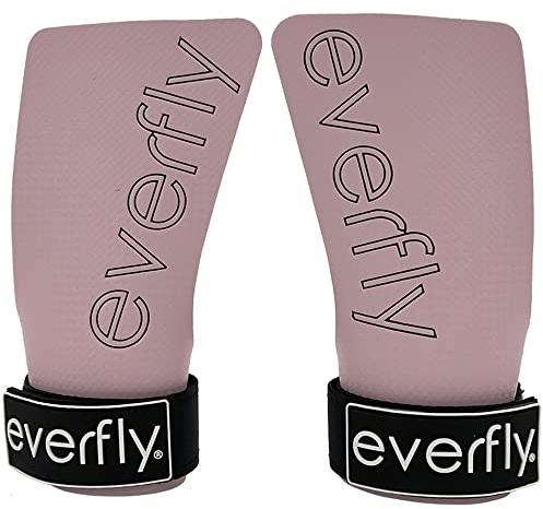 Everfly Paracalli Cross Training - Guanti Palestra Uomo Donna - Grip Senza Fori in Fibra di Carbonio - Protezione delle Mani - Guantini Palestra Fitness alterofilia Pesi Ginnastica (E, PinkBlack)