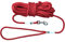 Hummelt Universalleine Schleppleine Leine 6mm 10m rot mit Handschlaufe