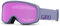 Giro Cruz Skibrille/Schneebrille, lilafarbene Wordmarke, bernsteinfarbene Gläser