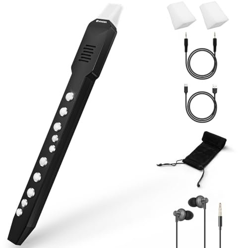 Vangoa EWI-100 Mini synthétiseur électronique portable rechargeable avec embout buccal amovible pour enfants, adultes, débutants