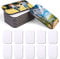 OOTSR 10 Pcs Sublimation Blank Fridge Magnets, DIY Decorative Round Magnets for Whiteboard Office Calendar Kitchen Home Decor, 1.97x2.95 Inch (2:3)