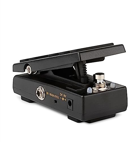 Gitarreneffekte Wah-Pedal Gitarrenzubehör Tragbares Lautstärke-Effektpedal Wah/VOL 2-in-1-Effektpedal