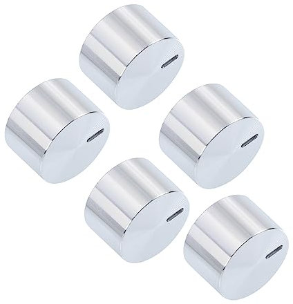 SOLUSTRE 5pcs Stove Knobs Burner Control Knobs Replacement Gas Hob for Electric Range Burner Dial