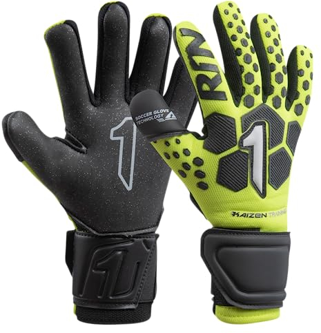 Rinat Torwarthandschuhe Kaizen Turf Training Erwachsene Gelb Größe 7