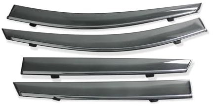 AZIKEN Windabweiser Regenabweiser Für Suzuki für Vitara 2015 2016 2017 2018 2019 2020 2021 Windschilde Sonne Regen Wachen Seite Windabweiser Auto Stylings Fenster Visier, zsddp8866