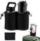Porte Gobelet Valise, Main Libre Sac Porte Gobelet pour Valise Porte Boissons Luggage Cup Holder pour Les Voyageurs Les Agents de Bord Les Incontournables de Voyage