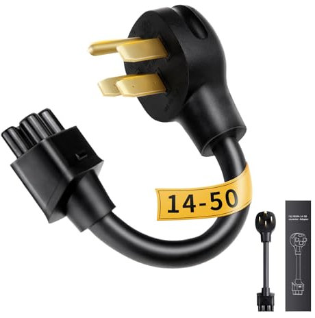 Tesla NEMA 14-50 Adapter, 240V 32 AMP for Tesla Gen 2, 17.5mm Reinforced Cable, Fast Charging for Tesla Model S, 3, X, Y - Safe and Durable