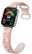 Silikon Armband Kompatibel mit Huawei Watch Fit 3 Armbänder, Weiches Sport Langlebig Floral Gravierte für Damen Ersatzarmband für Huawei Watch Fit 3 Uhrenarmband (8)
