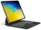SENGBIRCH Magic Keyboard for iPad 11. A16 2025 - Deutsches QWERTZ Layout Tastatur mit hülle für iPad 10. 10.9 Zoll, Hintergrundbeleuchtung Multi-Trackpad Tastatur, Schwarz