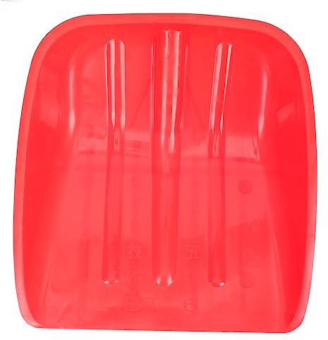 ORFOFE Pala De Repuesto para Quitar Nieve Grano Duty Plástico Rojo 40x35cm