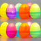 TaimeiMao 12 Stück Osterdeko Eier Lichter, LED Teelichter, Mini Ostereier Lichterkette, Bunte Ostereier mit Farbverlauf, Eiförmige Dekoration Lichter Für Ostern