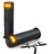 E Scooter Blinker mit Griff,Scooter Lenkerleuchten, Scooter Berührungswarnleuchten, Scooter Blinkerleuchten,Kompatibel Xiaomi M365/Pro2/1S Ninebot ES1 ES2 ES4 Weicher Lenkergriff, Scooter Zubehör