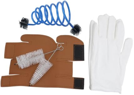 BESPORTBLE Teiliges Trompeten mit Schützendem Überzug Ergonomisches Design Kratzfrei Langlebige Bürsten für Trompete und Tubainstrumente Einfach zu Verwenden und Leicht zu Reinigen