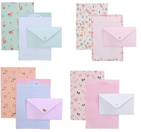 Stationery Paper and Envelopes Sets, Letter Writing Set, Stationery Se | Suitable for Letter Writing, Personal Notes, Invitations, and Thank You Correspondence(36 PCS)