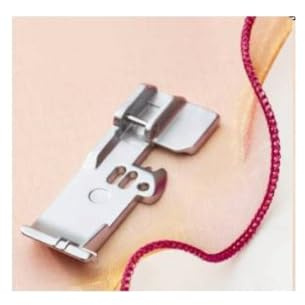 PFAFF Piedino Orlo Ondulato con Filo di Nylon per Tagliacuci