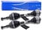 2x Antriebswelle Gelenkwelle Vorne rechts links AUDI A3 8P1 8PA SPORTBACK 2.0 BJ 03 -05, SEAT ALTEA TOLEDO 5P 2.0 TDI BJ 04-05, SKODA OCTAVIA 1Z 2.0 TDI 16V BJ 04-05