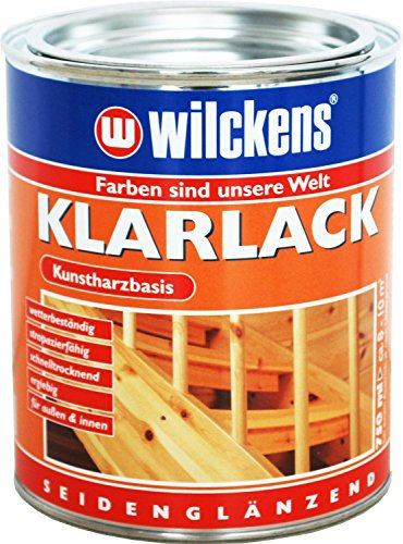 Klarlack (Klarlack seidenglänzend inkl. 4er Pinselset (2.5 Liter)