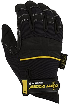 Dirty Rigger Riggerhandschuh, Comfort Fit Handschuhe S-Small
