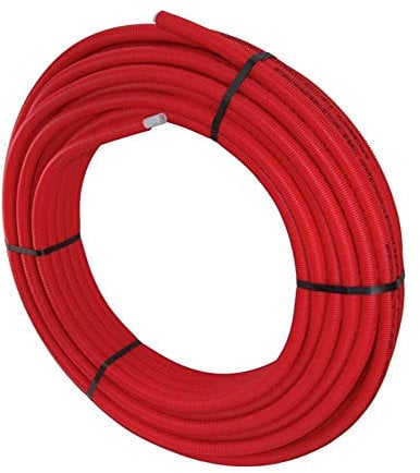 Fränkische Rohrwerke Alpex F 50 PROFI Mehrschichtverbundrohr 50m, 20x2mm, Rot, Trinkwasser, Heizung, 10bar, PE-X, Aluminium, PE