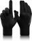 TRENDOUX Winter handschuhe Herren Damen: Outdoor Fahrrad Handschuhe für Kaltes Wetter Joggen Laufen Wandern Schwarz XL