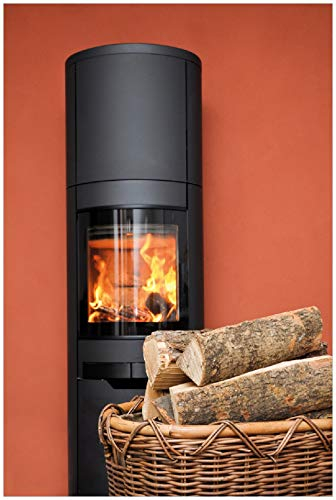 Wallario selbstklebendes Poster - Kamin Romantik, Aufkleber in Premiumqualität, Klebefolie Größe: 100 x 150 cm XXL-Poster