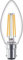Philips Lighting Bombilla LED Classic B15, 40 W, forma de vela, B35, transparente, blanco cálido