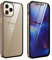 Full Cover Case kompatibel mit iPhone 12 in Gold