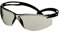 3M SecureFit 500 Safety Glasses, Black frame, Scotchgard Anti-Fog/Anti-Scratch Coating (K&N), Indoor/Outdoor Light Grey lens, SF507SGAF-BLK-EU