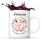 Planetee Tasse prénom personnalisable mignon avec vache| Mug Cadeau de naissance personnalisé garçon ou fille pour anniversaire