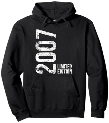 19. Geburtstag Junge Mädchen 19 Jahre 2007 Geschenkidee Pullover Hoodie