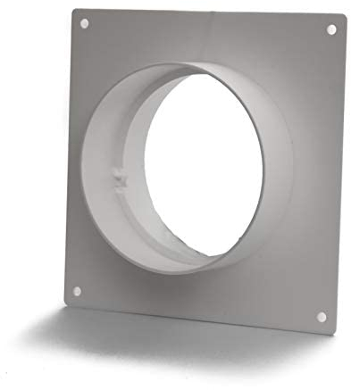 Vent Systems 150 mm Lüftungskanalverbinder Flansch gerade Lüftungsrohr Kunststoff Kanalverbinder Platte für Kühlung Heizung Lüftungssystem HVAC 15 cm