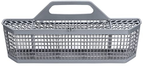 Yctze Dishwasher Basket, Dishwasher Storage Basket Universal Plastic Dishwasher Cutlery Silverware Basket for GE WD28X10128 for Bottle Parts Accessories
