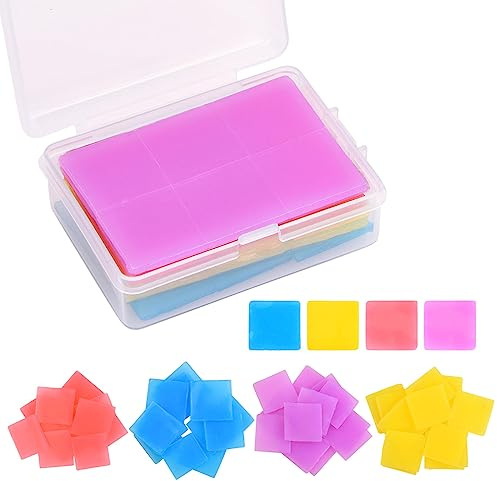 48 Pezzi Colla per Pittura a Diamante 4 Colori Colla per Pittura Diamante Necessario Accessori Diamond Painting con Scatola di Plastica