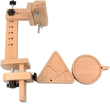 Embroidery Hoop Holder with Table Clamp Desktop Stand Tools with Clamp Adjustable Frame Stand 360 Degree Rotation for Cross Stitch Needlework Handwork Sewing