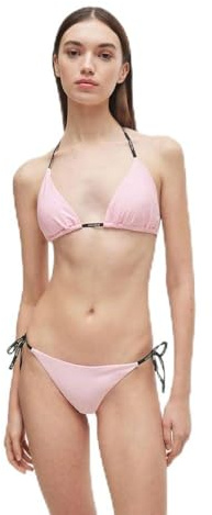 HUGO Damen Pure_Triangle Bikini_TOPTRIANGLE, Medium Pink664,S