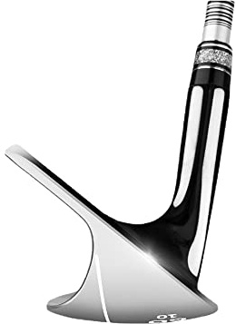 Cuña de arena de golf - Cuña de palo de golf de 56/60 grados para diestros para disparos de precisión y control excepcional (56D, plateado)