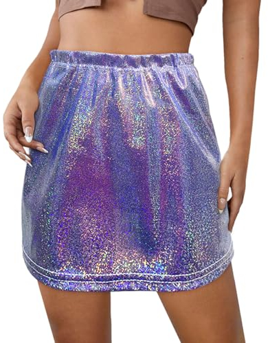 Tütü Damen: Rosa Mini Glitzer Pailletten Tütü Tüllrock Schwarz Weiß für Karneval Party Karneval Abendkleider Tüll Rock Kurz Vintage 80er Jahre Faschingskostüme Rock