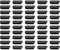 TUBE Film Clip Buildings Gradings Clamps Plastic Greenhouse Pipe Pinlars 25 mm 50pcs, Clips à effet de serre