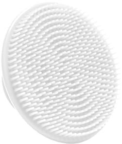 flexii® Silicone Face Scrubber - Gentle Face Scrubber for Sensitive Skin, Face Wash Brush, Facial Cleansing Tool, Baby Hair Brush, Soft Facial Exfoliator for Men and Women - White