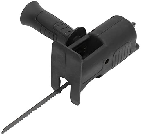 Drill Saw Attachment, Chainsaw Drill Attachment with Stable Base Plate Rod 5Pcs for Cordless Drill