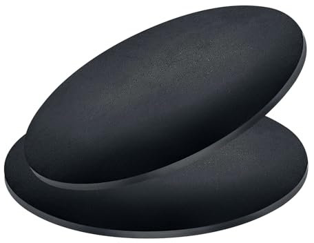 2 Stück Kohlenstoffstahl Ronde Durchmesser 152 mm Dicke 6 mm Ankerplatte Flansch Deckel Bodenplatte Platte für Anpunkten, Schweißen, DIY